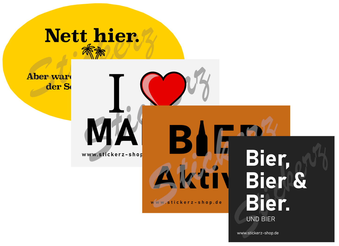 Malle Sticker Set ''Malle''